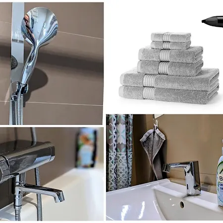 E2 Luxury Oldtown - 2x Parking, Foodstore, Pcscreen, Netflix, Unlimited Music, Crib, Babychair, Fastwifi, Aircon * Košice