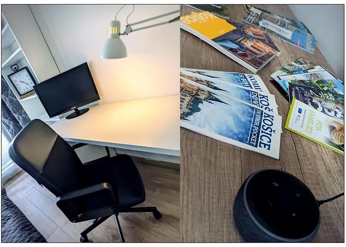 E2 Luxury Oldtown - 2x Parking, Foodstore, Pcscreen, Netflix, Unlimited Music, Crib, Babychair, Fastwifi, Aircon * Košice